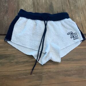 Tommy Hilfiger Cream and Navy Sherpa Shorts